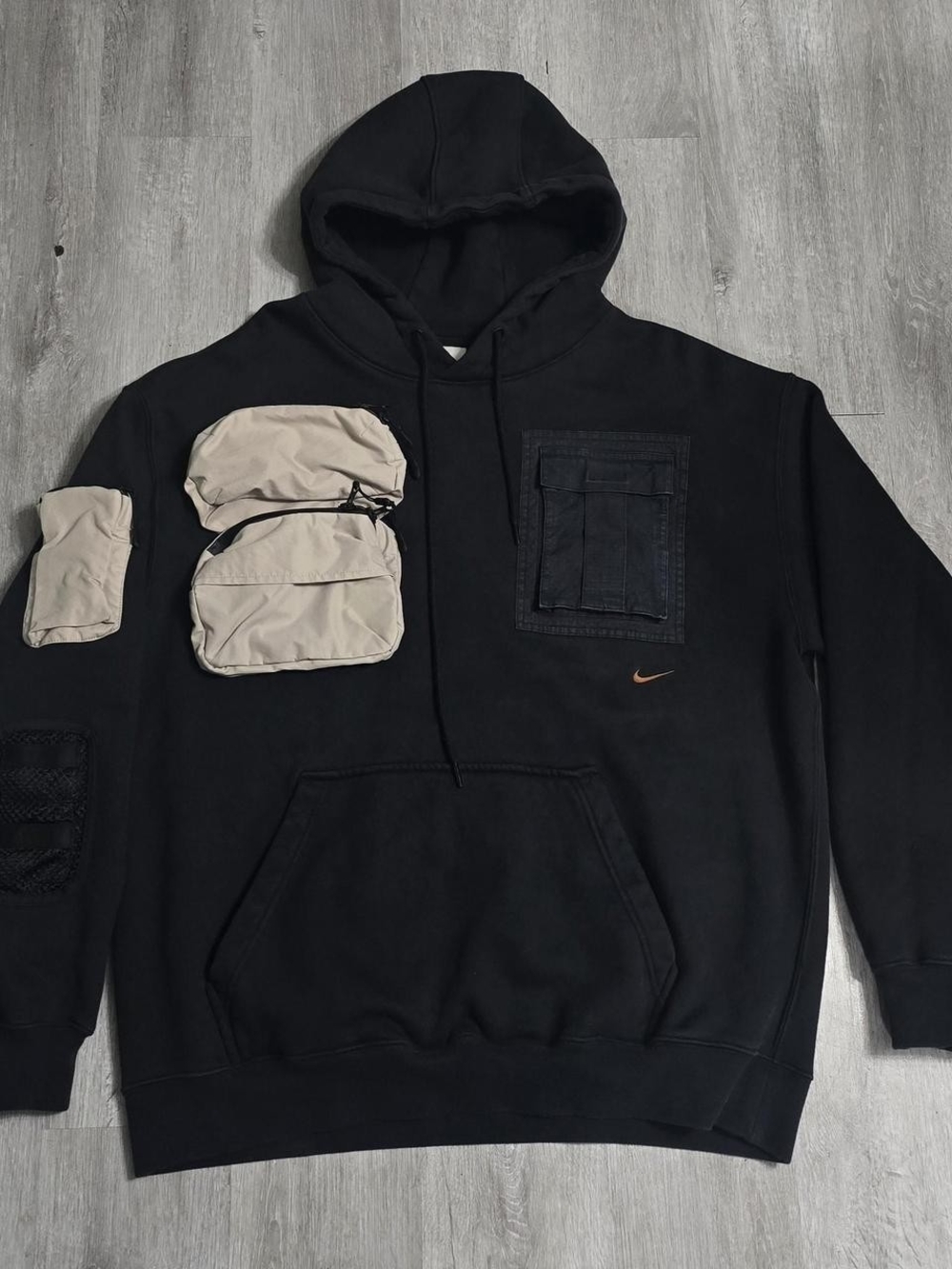 Nike x Cactus Jack Travis Scott Utility Black Hoodie Size XL